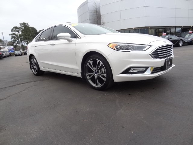 2017 Shadow Black Ford Fusion Hybrid Titanium 124074926